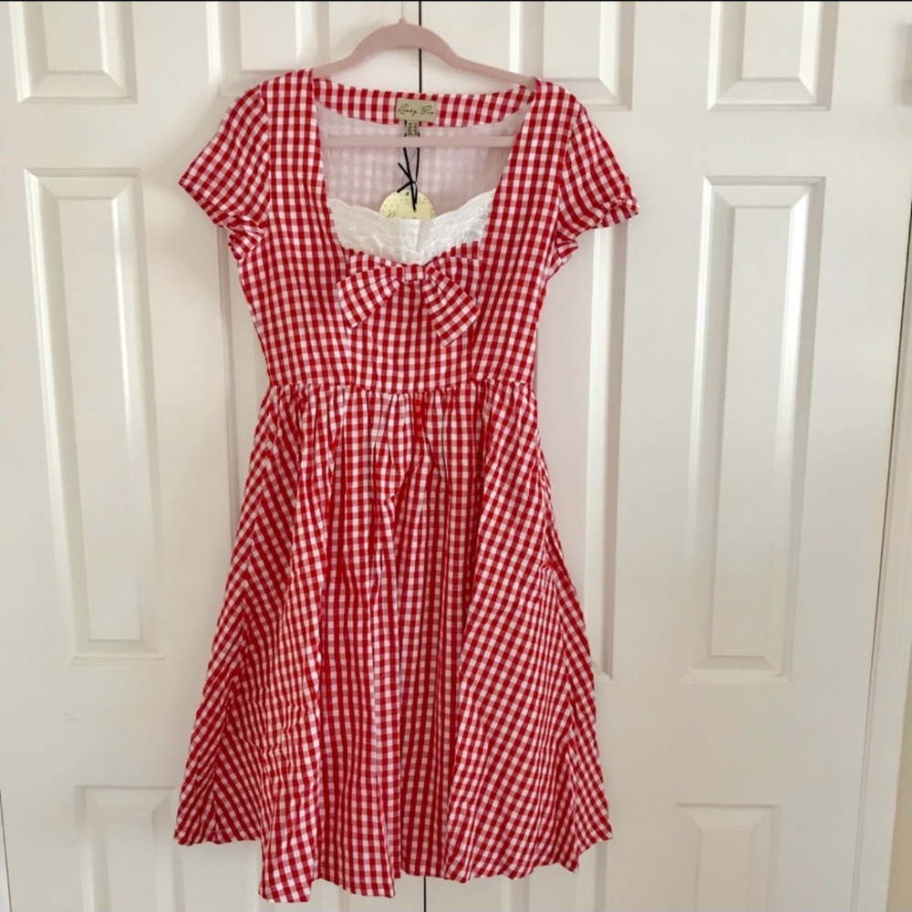Western Gingham Sundress
